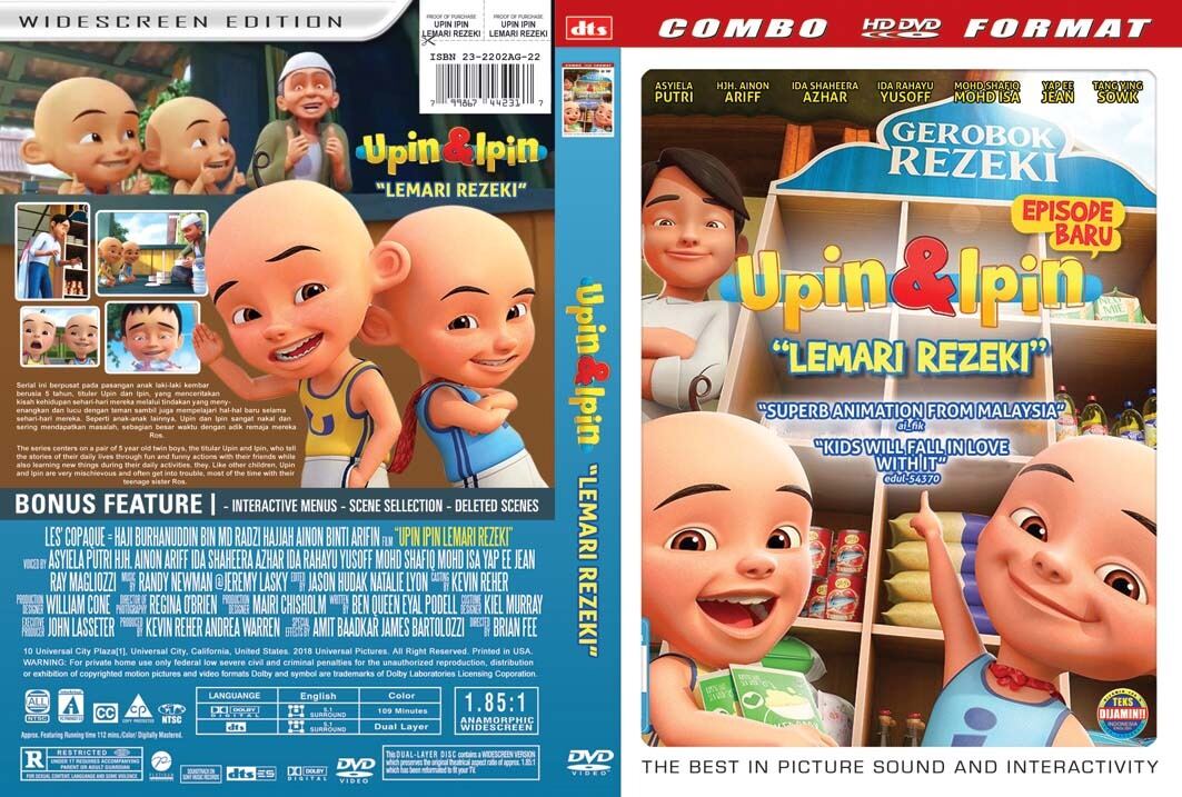 Kaset Dvd Film Animation Upinandipin Terbaru 2022 Lemari Rezeki Episode Terbaru Lazada Indonesia 