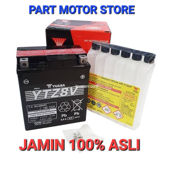 AKI MOTOR R25 ACCU CBR 250 KLX 150 AKI CRF 150 D-Tracker YTZ8V