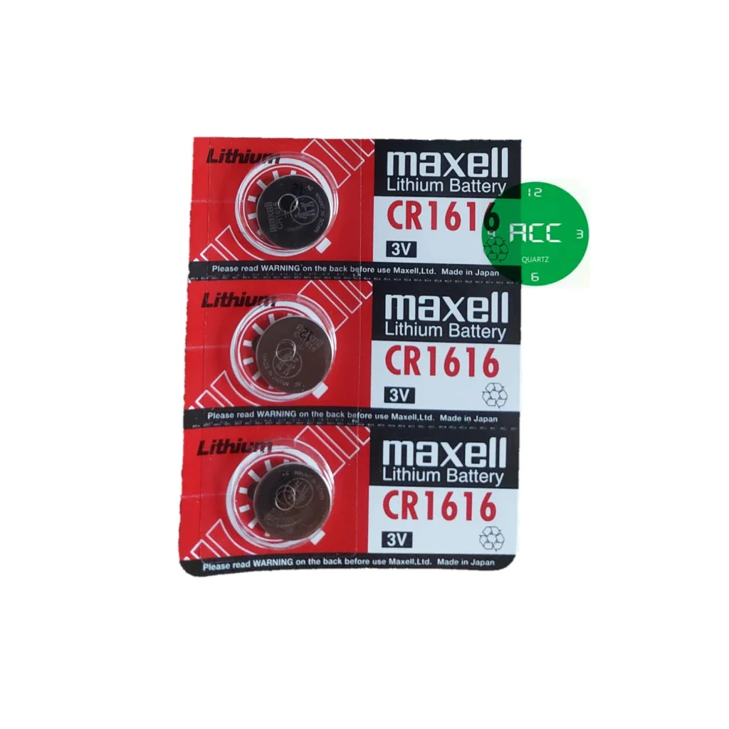 CR1616 BATERAI REMOT MOBIL TOYOTA YARIS SUZUKI ERTIGA HONDA C-RV ORIGINAL Harga 12,000 rupiah*Gratis Ongkir