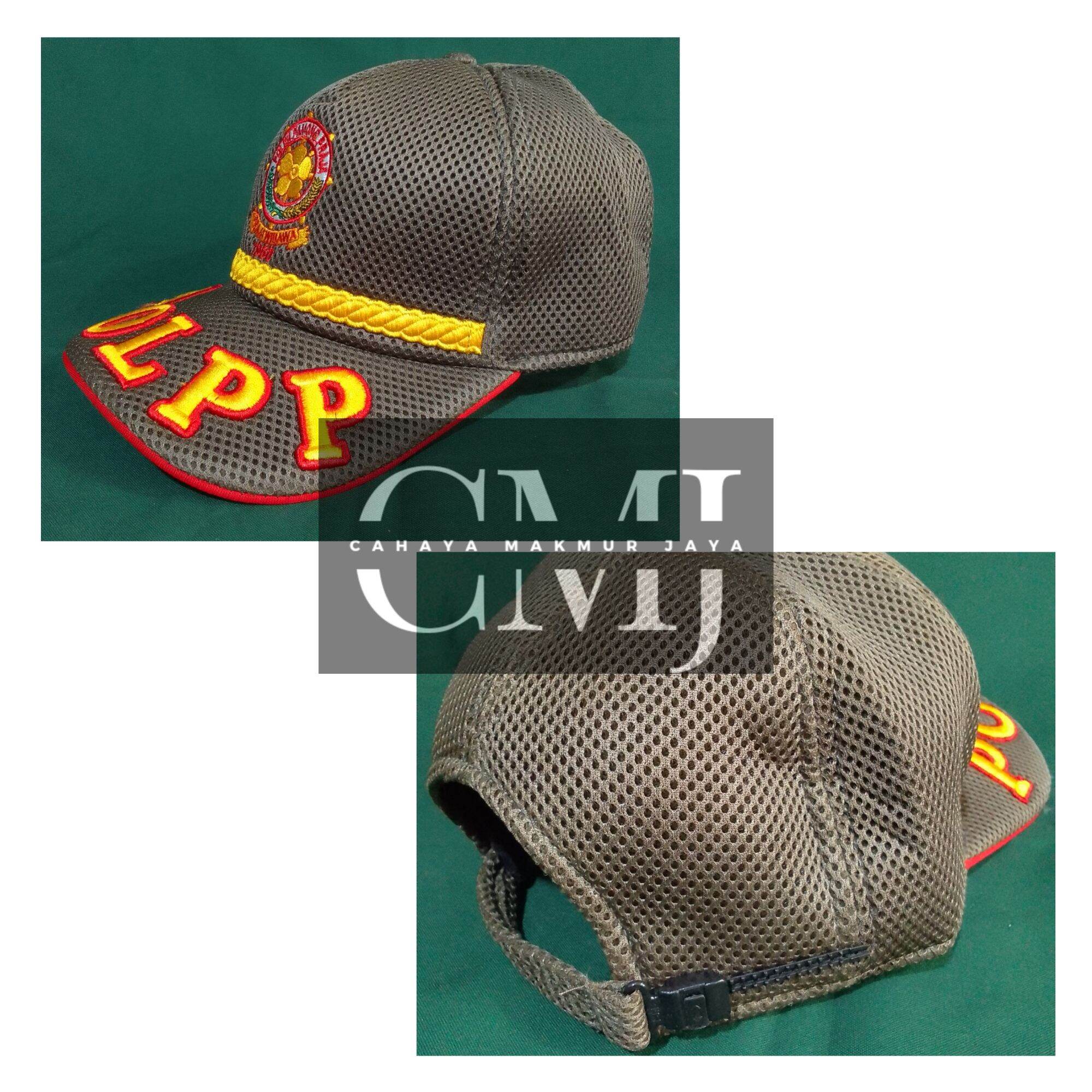 Topi logo Pol PP Logo Lis - Topi Satpol PP | Lazada Indonesia