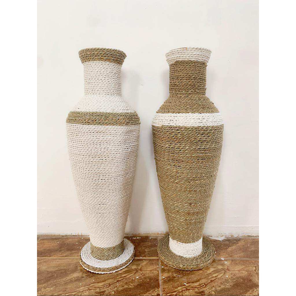 Large jumbo dried flower vase setras Vase decoration height 60cm