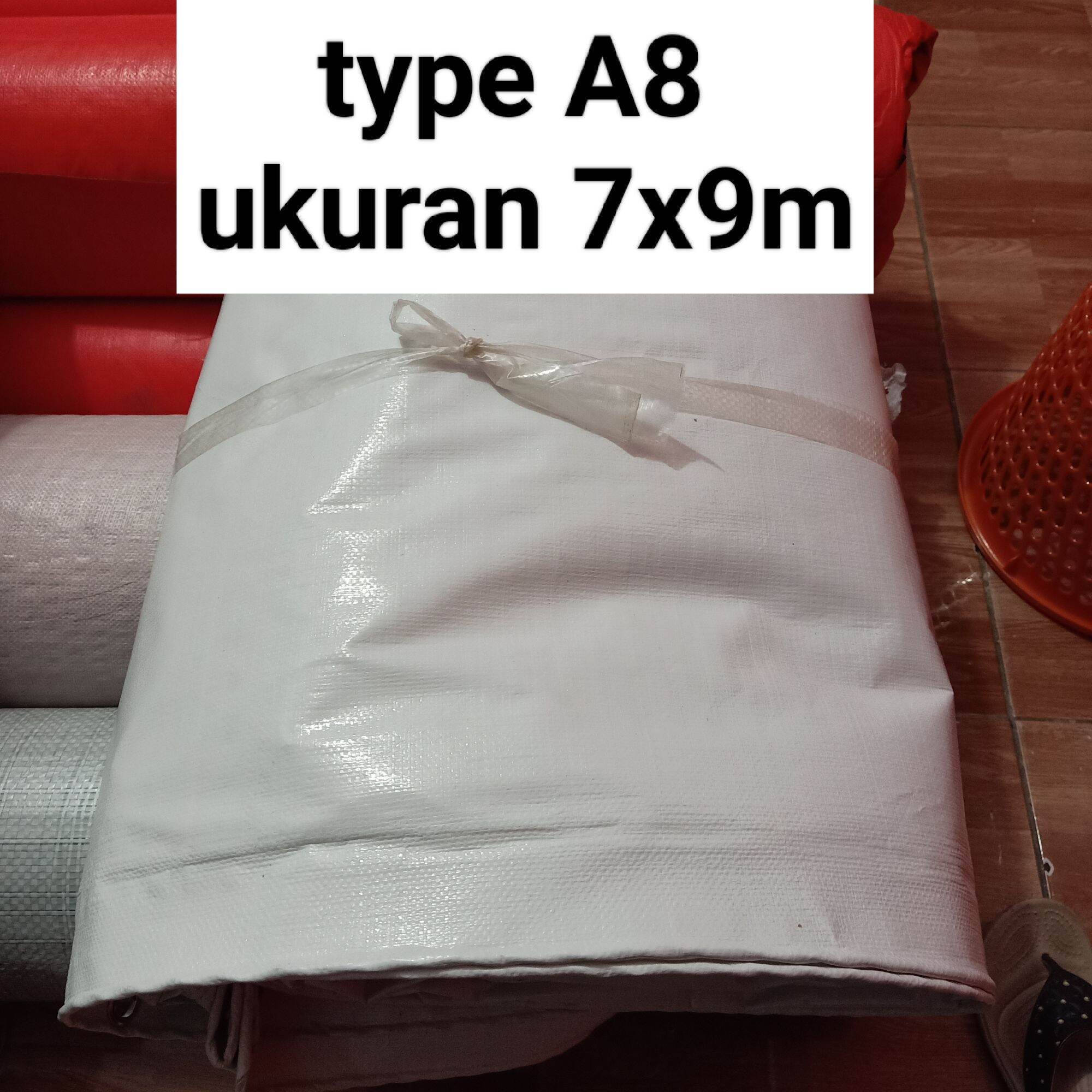 TERPAL TEROP A8 PUTIH,ukuran 7x9 bersih.kuat dan tebal. | Lazada Indonesia