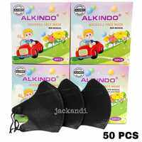 Masker Duckbill Anak Alkindo 4ply isi 50 pcs Earloop