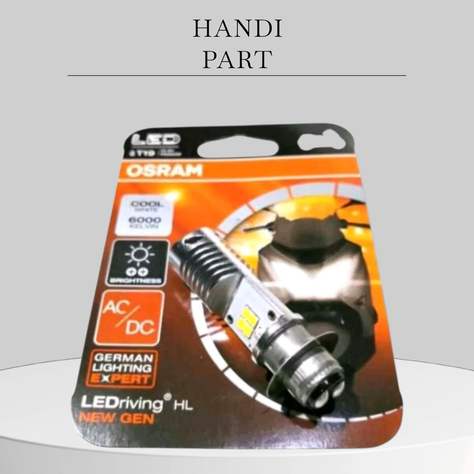 Osram White Led Headlights for Beat Fi Beat Pop Mio J Mio M3 Scoopy Spacy Motorcycles Harga 25,500 rupiah*Gratis Ongkir