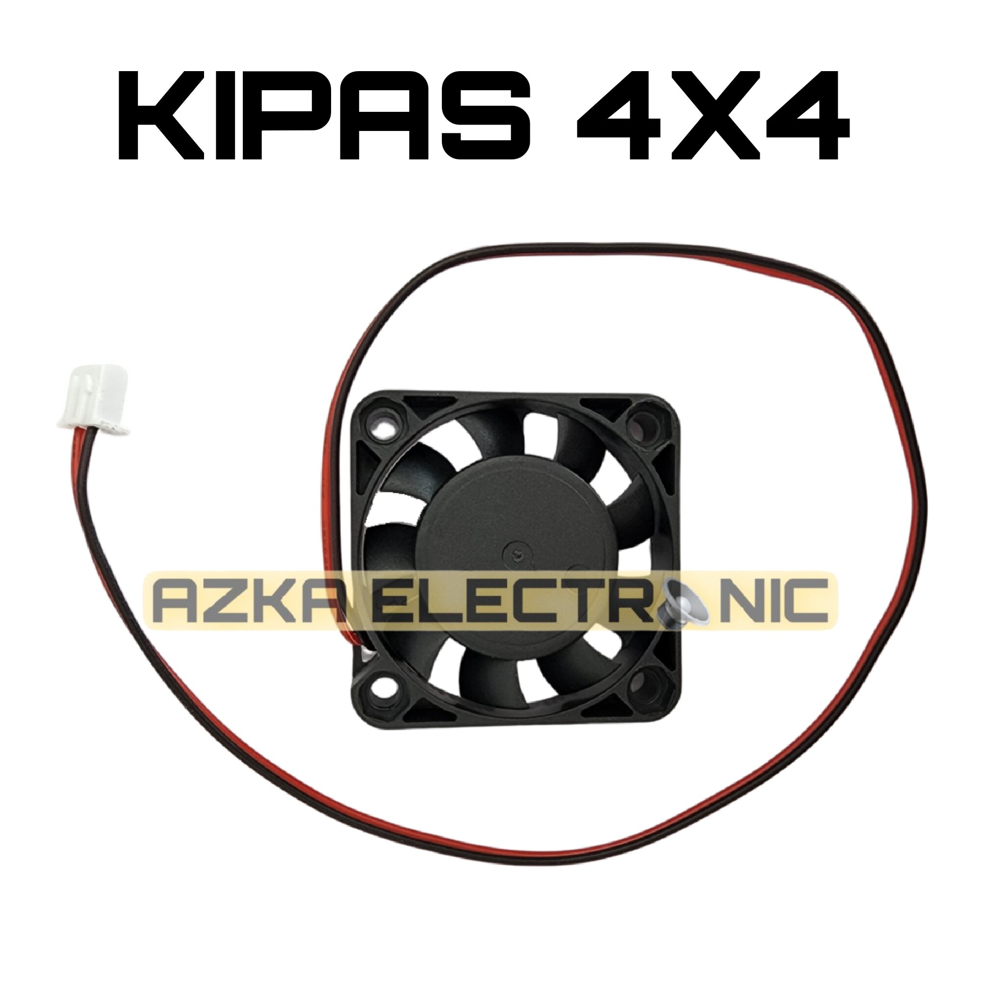 Kipas Fan DC 12V 4CM 4x4 CM Pendingin Elektronik Harga 10,000 rupiah*Gratis Ongkir