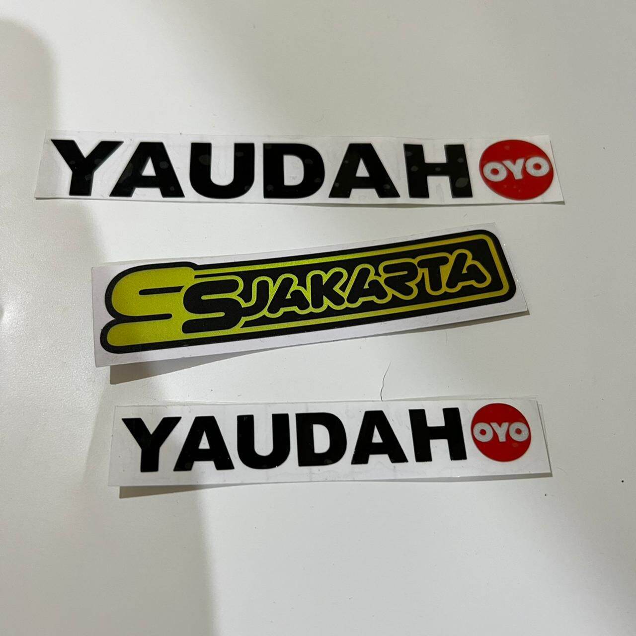 STICKER YAUDAH OYO CUTTING | Lazada Indonesia