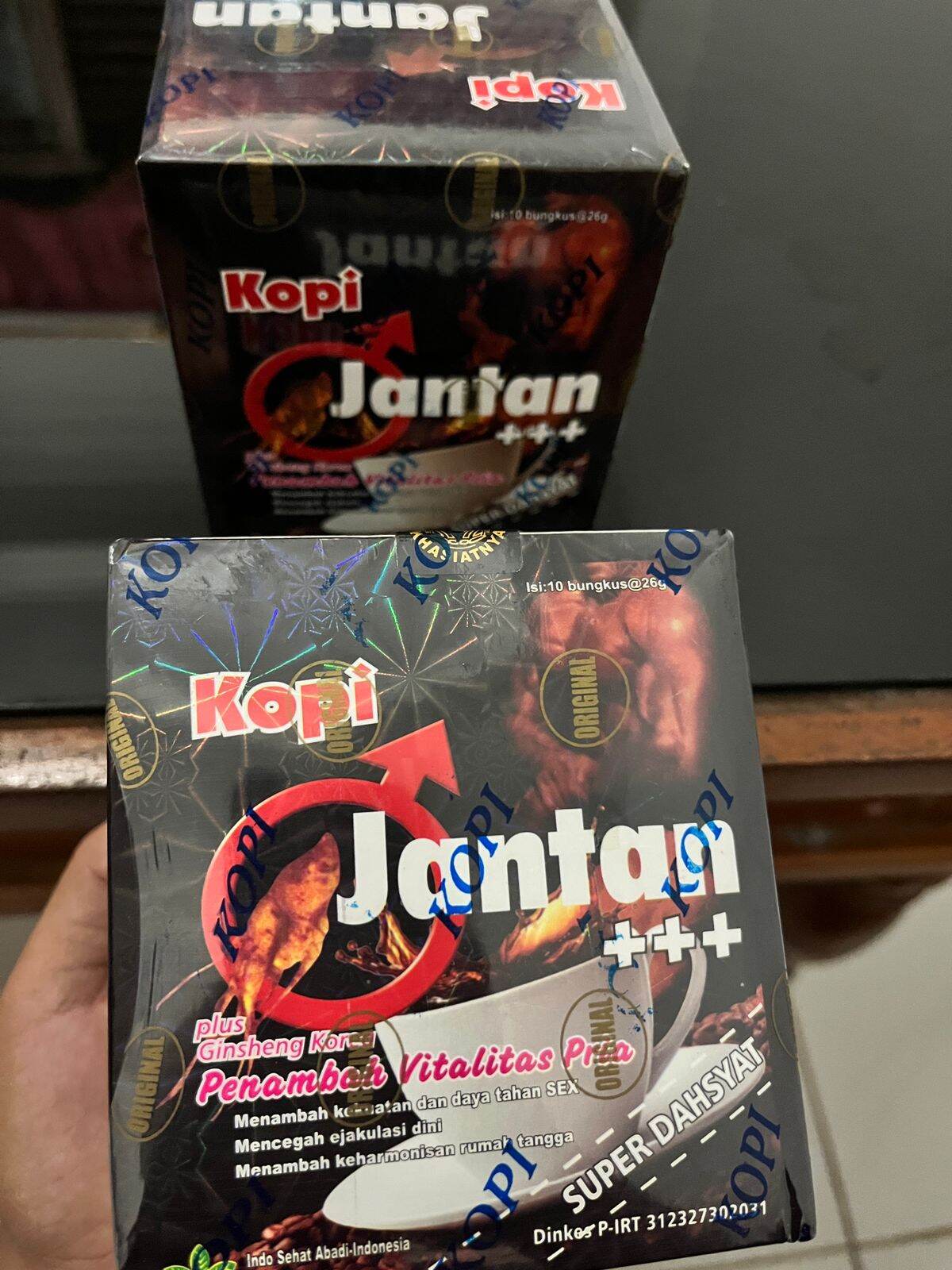 Male Coffee Contains 10 Instant Coffee Sachets