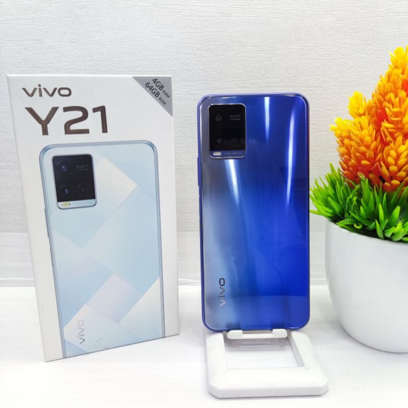 second Vivo Y21 ram 4/64 fullset normal Harga 1,950,000 rupiah*Gratis Ongkir