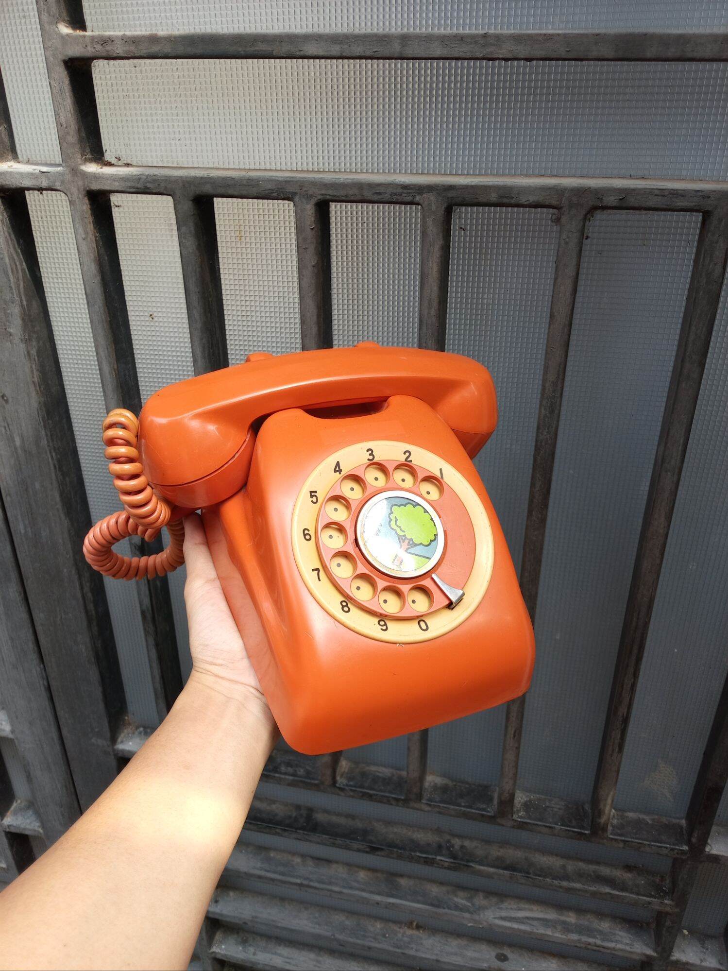 Vintage Telephone Rotary Telpon Jadul Telepon Antik Lawas Jadul Harga  825,675 Ringgit*Penghantaran Percuma