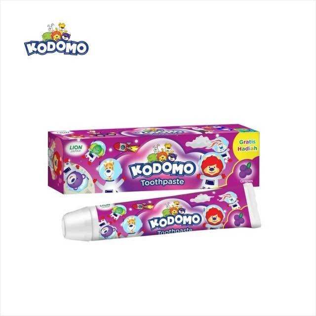Kodomo pasta gigi anak 45gr (free hadiah di dalam box)