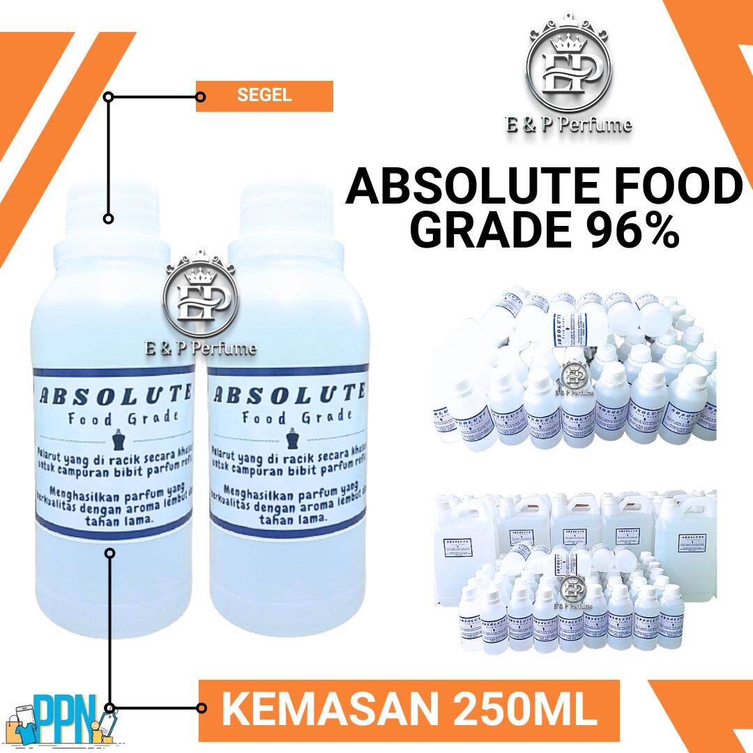 Campuran Parfum Ethanol In Parfum ABSOLUTE FOOD GRADE 96% Campuran