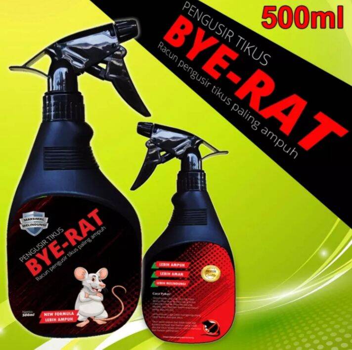 Semprot Racun RACUN CAIRAN PENGUSIR TIKUS SEMPROT BYE RAT 500 ML AMPUH / MURAH ...