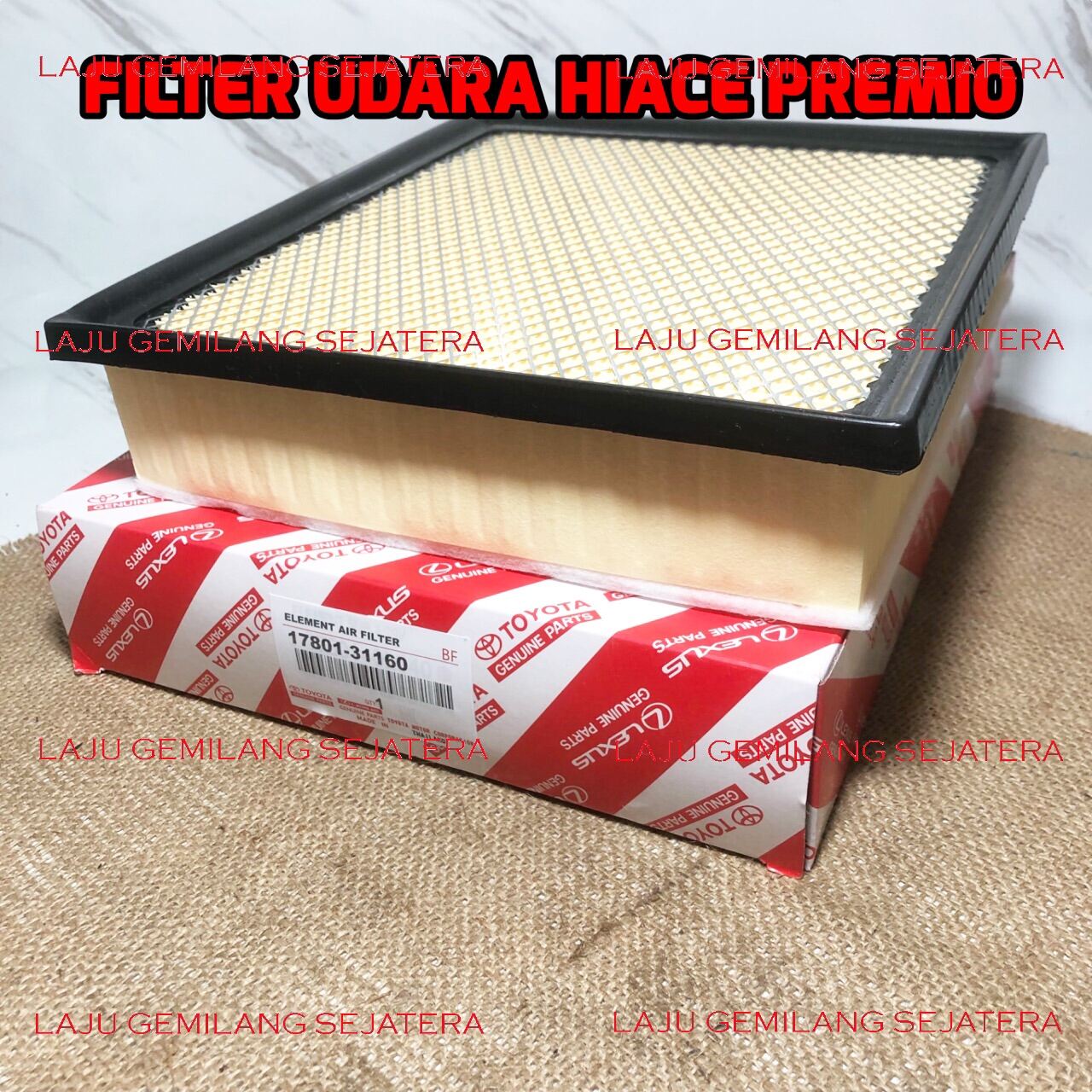 FILTER UDARA HIACE PREMIO AIR FILTER HIACE FILTER UDARA HI ACE
