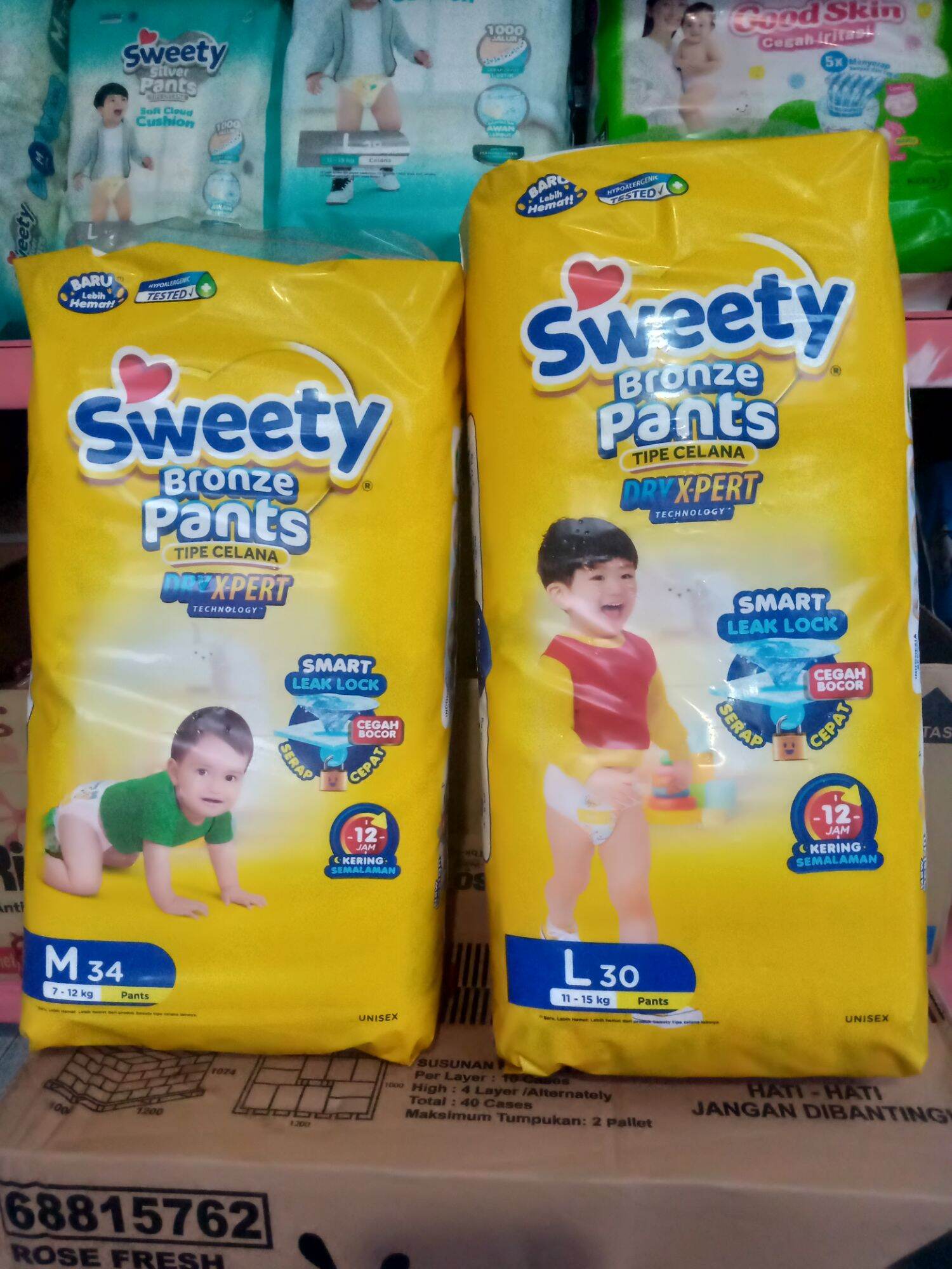 sweety silver pants L18+2 sweety bronze L30 M34 murah Lazada Indonesia