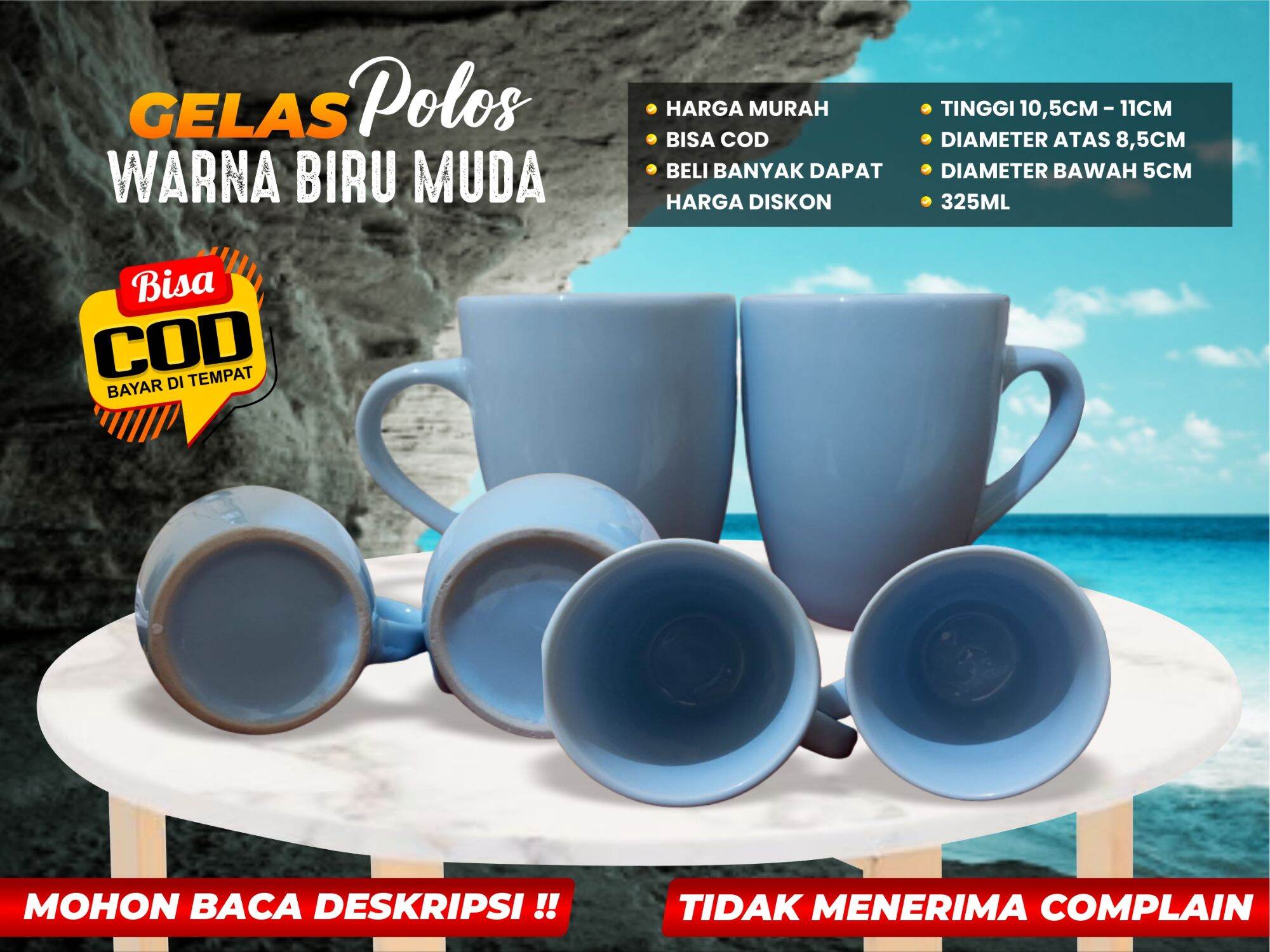 Mug Gelas Cangkir Mug Cantik Gelas Cantik Mug Unik Lazada Indonesia 0536