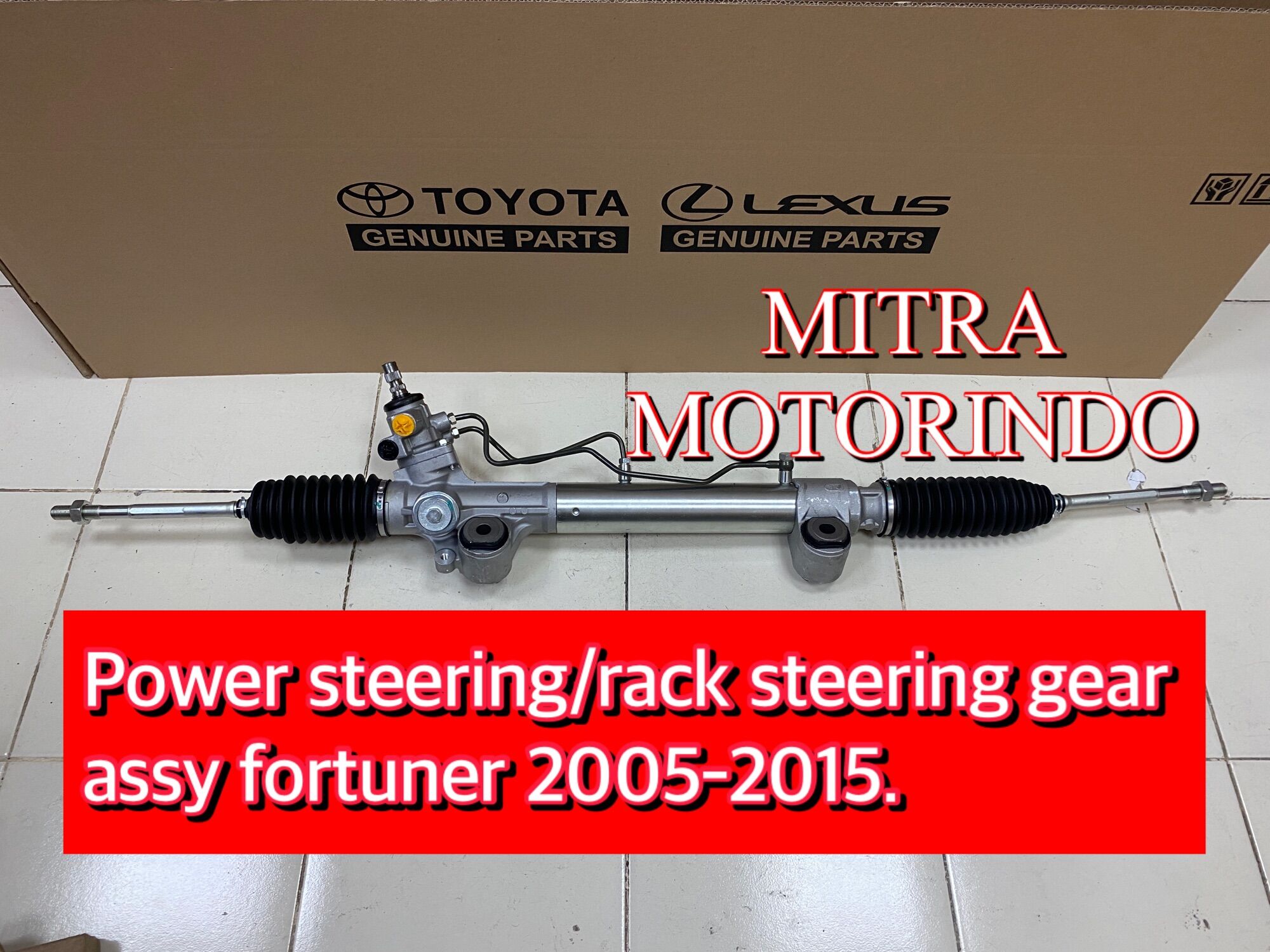 Rack steering gear assy/power steering toyota fortuner 2005-2015 Harga  2,750,000 Ringgit*Penghantaran Percuma
