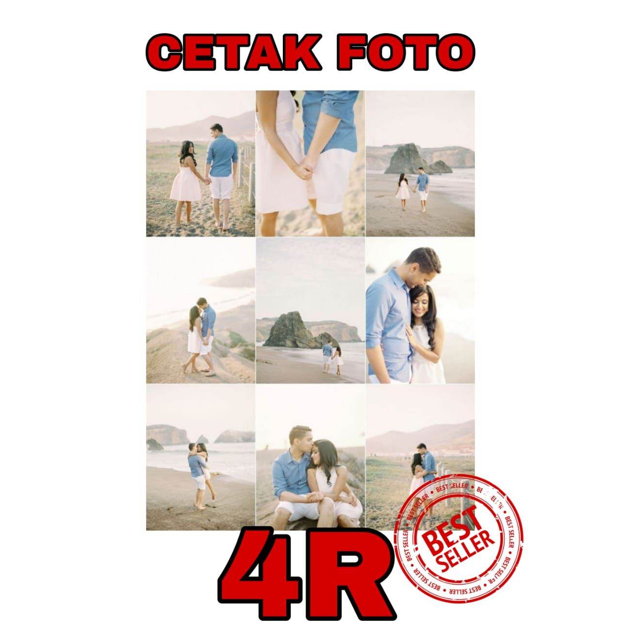 CETAK FOTO TERMURAH 4R COD. PAKET HEMAT 90 FOTO