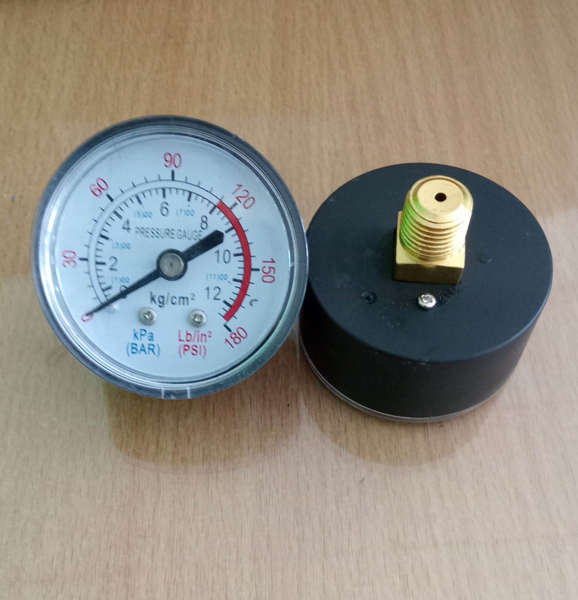 Manometer Kompresor 1/4"(Drat Luar 13mm) Lazada Indonesia