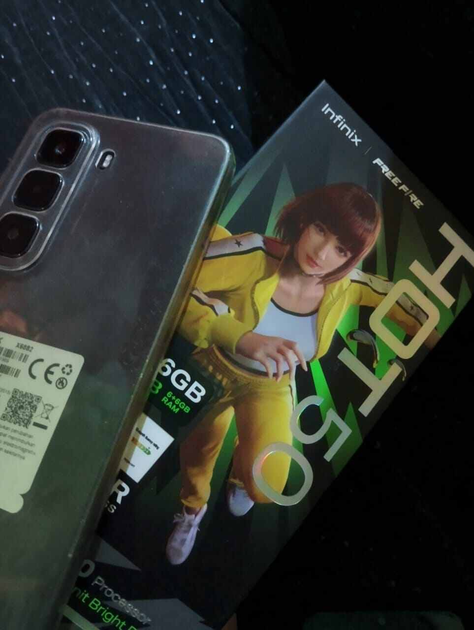 Infinix HOT 50 RAM 6 ROM 256GB Harga 4,200,000 rupiah*Gratis Ongkir
