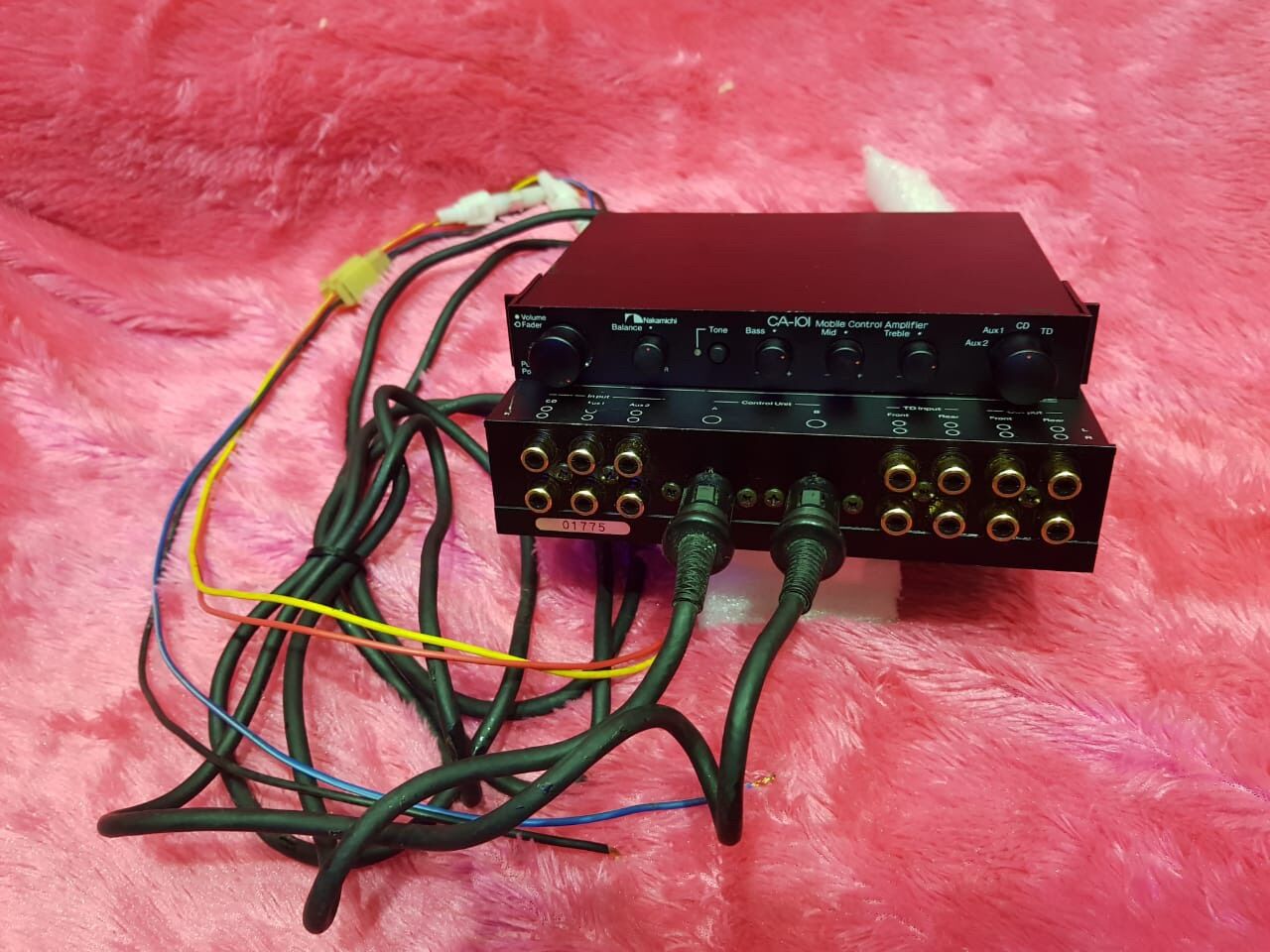 Crossover Pre Amp Nakamichi CA-101 Mobile Control Amplifier