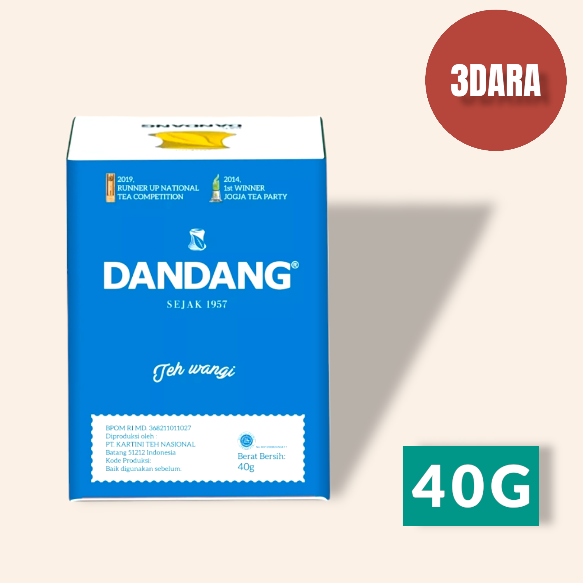 Teh Dandang Biru 40g Teh Tubruksatuan Lazada Indonesia