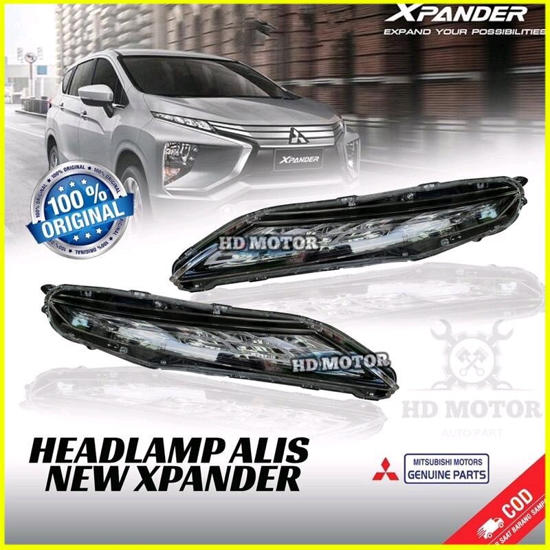 lampu depan DRL XPANDER CROSS lampu depan xpander headlamp original