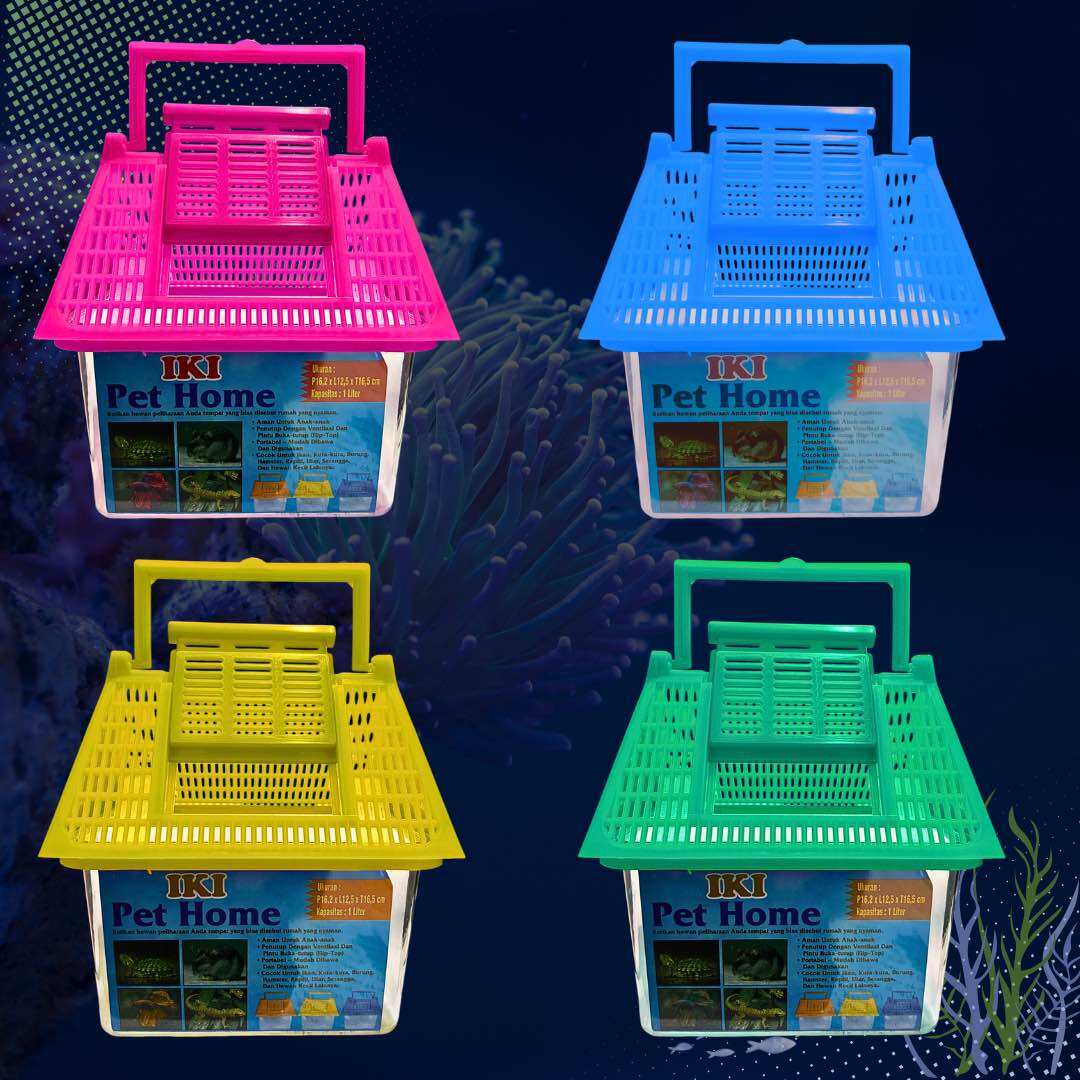 ARMADA / NIKITA / IKI PET HOME 01 Aquarium ikan kecil kura kura