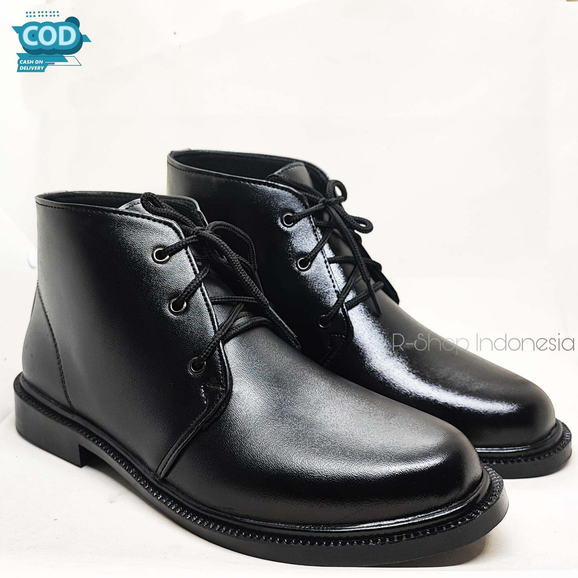 Sepatu PDH TNI POLRI SECURITY Sepatu PDH Kerja Resmi Dinas TNI Polri Polisi Satpam Security SEPATU PDH PRIA