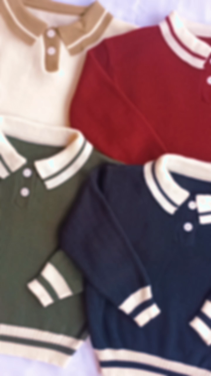 Kaos Wangki Anak / Kemeja Polo Anak / Polo Shirt Anak / Atasan Anak Cowo / Baju Wangki Anak Laki laki / Sweater Kerah Anak