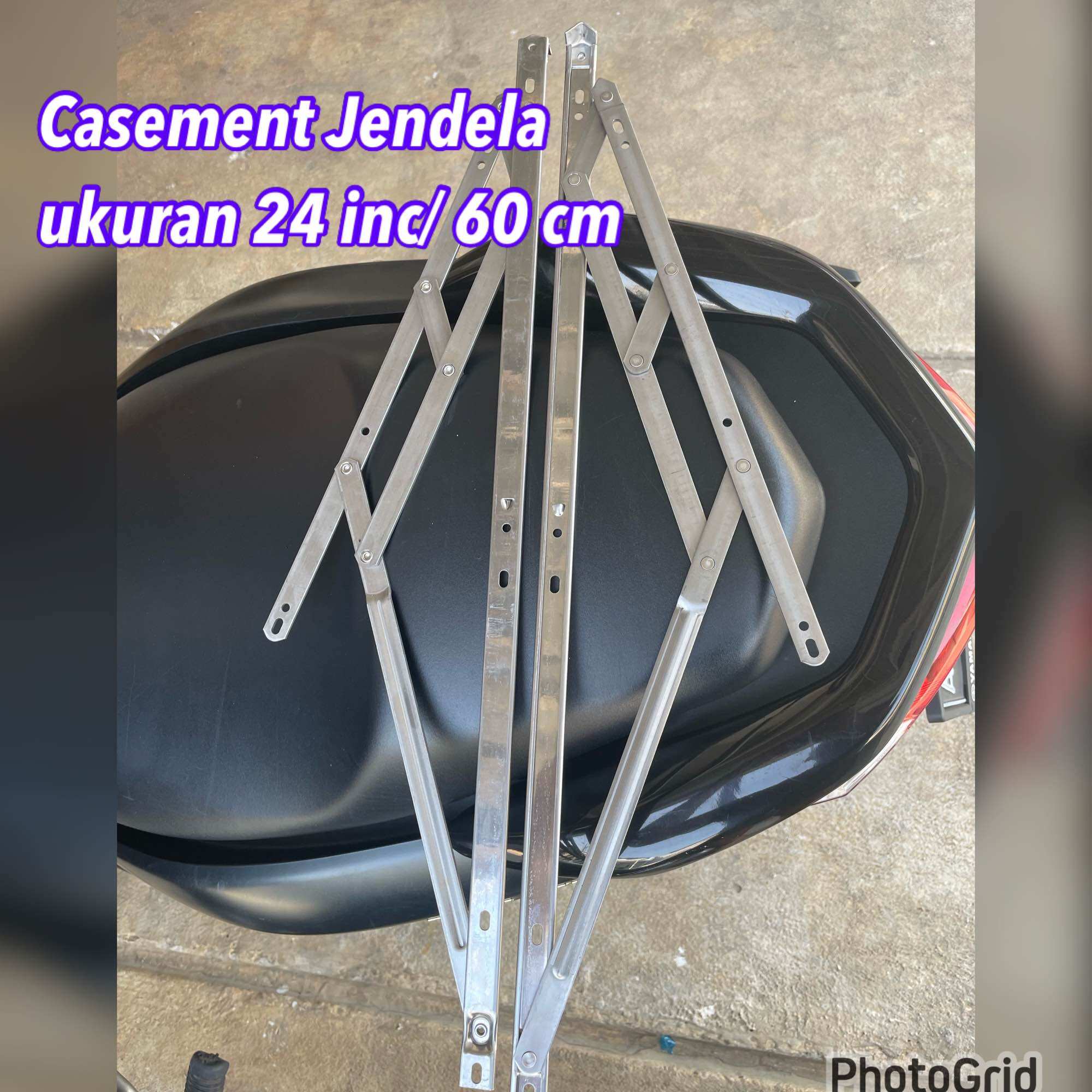 Casement Window 24 Inch/ engsel jendela alumunium 24 inc/ engsel ...