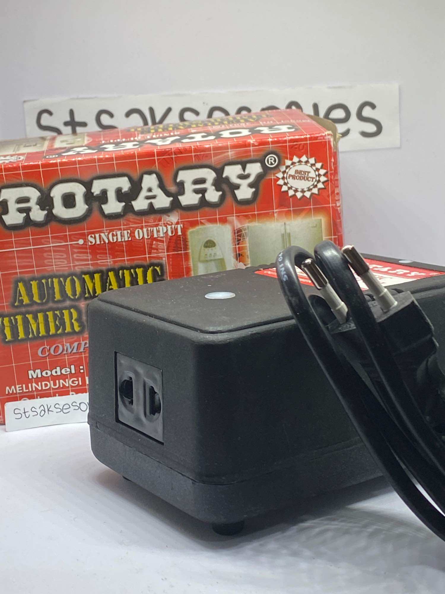 Automatic Timer Switch Rotary 1200w Melindungi Kulkas & Dispenser Air ...