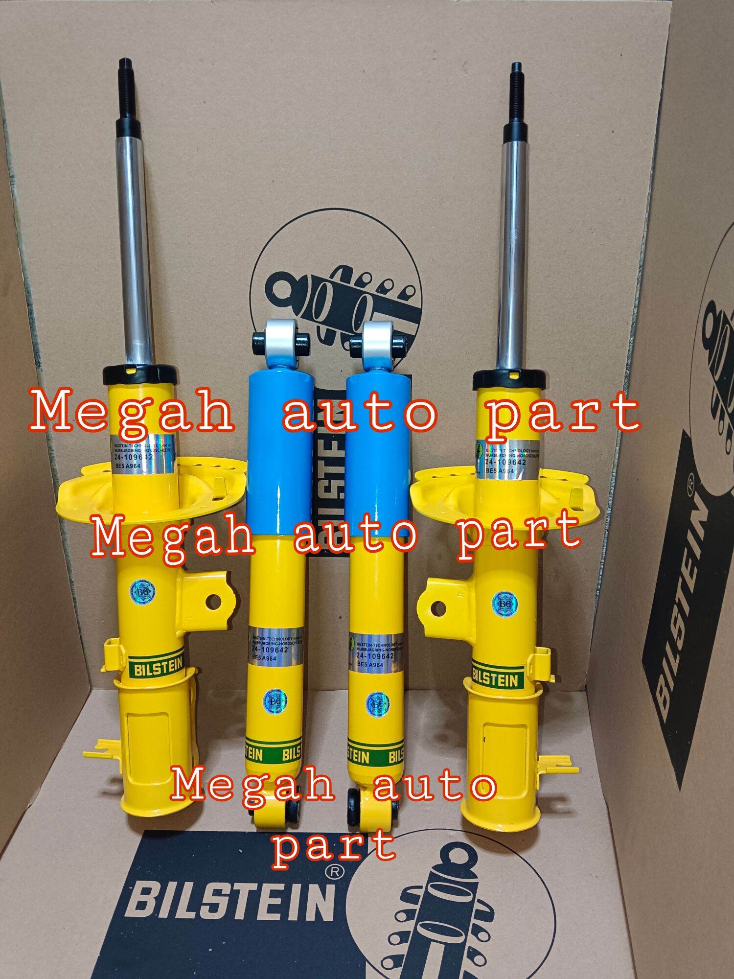 Shockbreaker Hyundai Kia Rio depan belakang merek Bilstein B6 Harga 2,300,000 rupiah*Gratis Ongkir