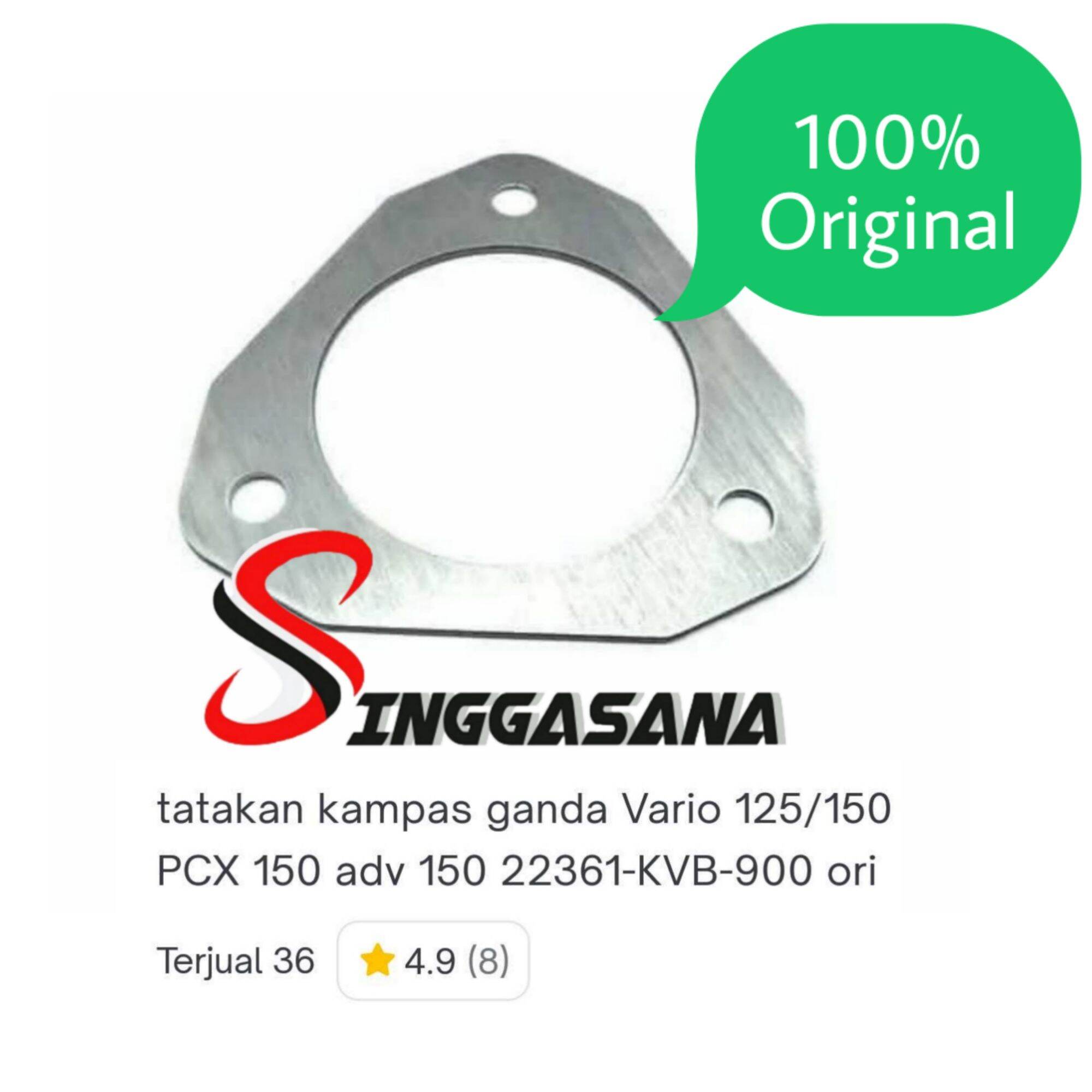 Tatakan Plat Kampas Ganda Kopling Pcx Vario Original Lazada