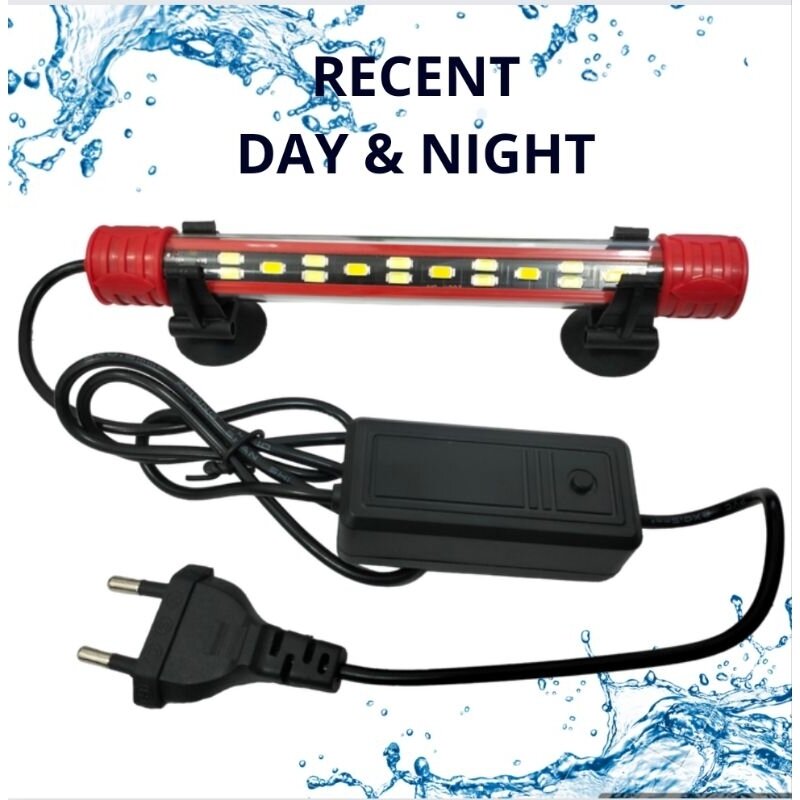 RECENT DAY & NIGHT T4 N 40 Lampu Celup Led Tanning View Aquarium Aquascape