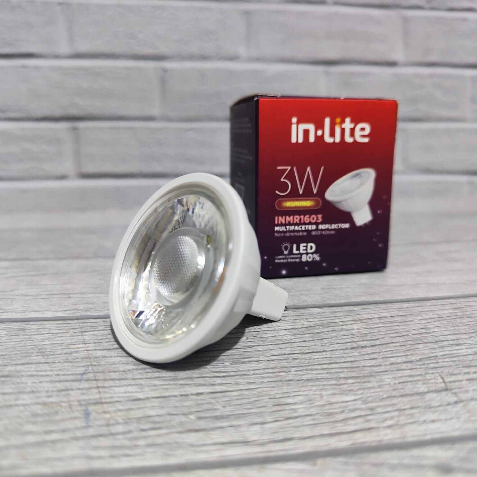 InLite / In-Lite LED 3W 3 WATT WARM WHITE 3000K MR16 INMR1603 In Lite ...