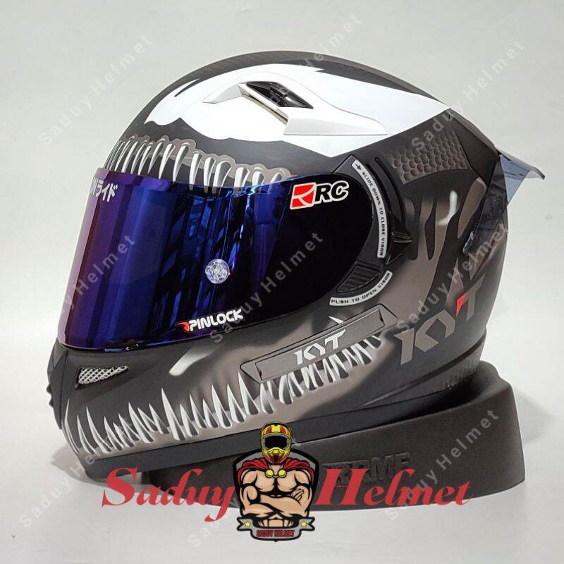 Kyt K2r Venom HELM KYT K2 RIDER VENOM PAKET GANTENG Helm Fullface