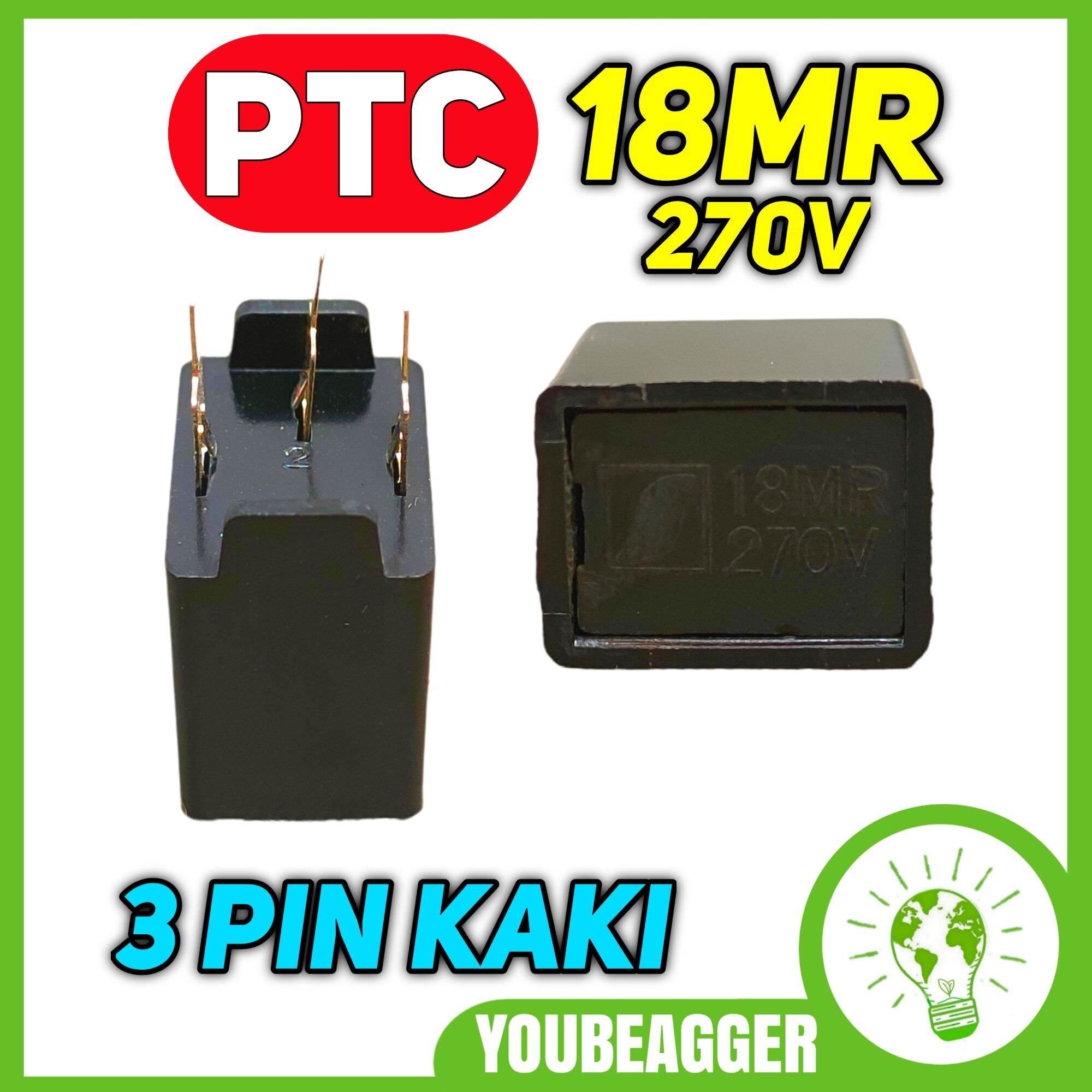 PTC 3 pin Harga  3,500 rupiah*Gratis Ongkir