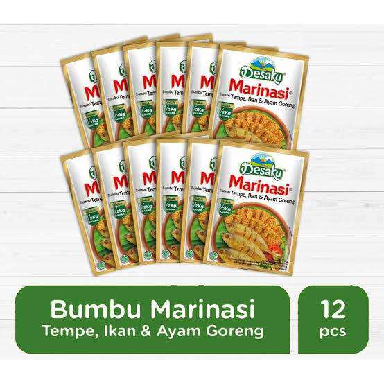 Desaku Bumbu Marinasi Tempe Ikan Ayam Goreng Ecer 3 Pcs | Lazada