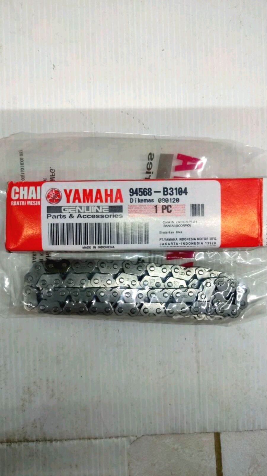 Rantai Rante Keteng Mesin Kamprat Yamaha Scorpio Z Skorpio (Lokal) BISA COD Harga 22,500 rupiah*Gratis Ongkir