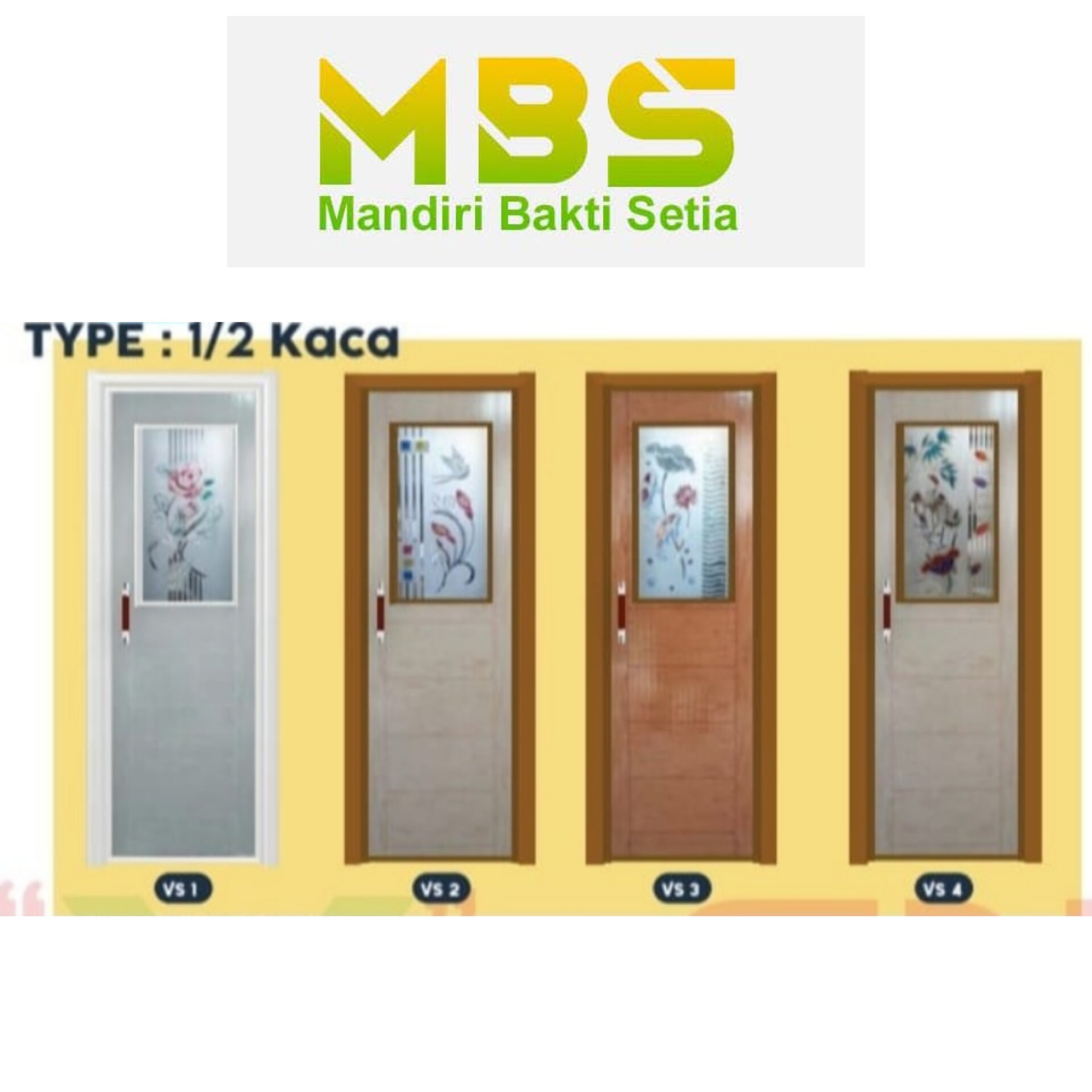 Pintu Kamar Mandi Pvc Kaca Termurah Maximus Lazada Indonesia