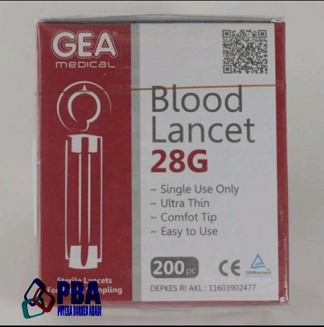 Blood Lancet GEA 28G Isi 200pcs Lazada Indonesia