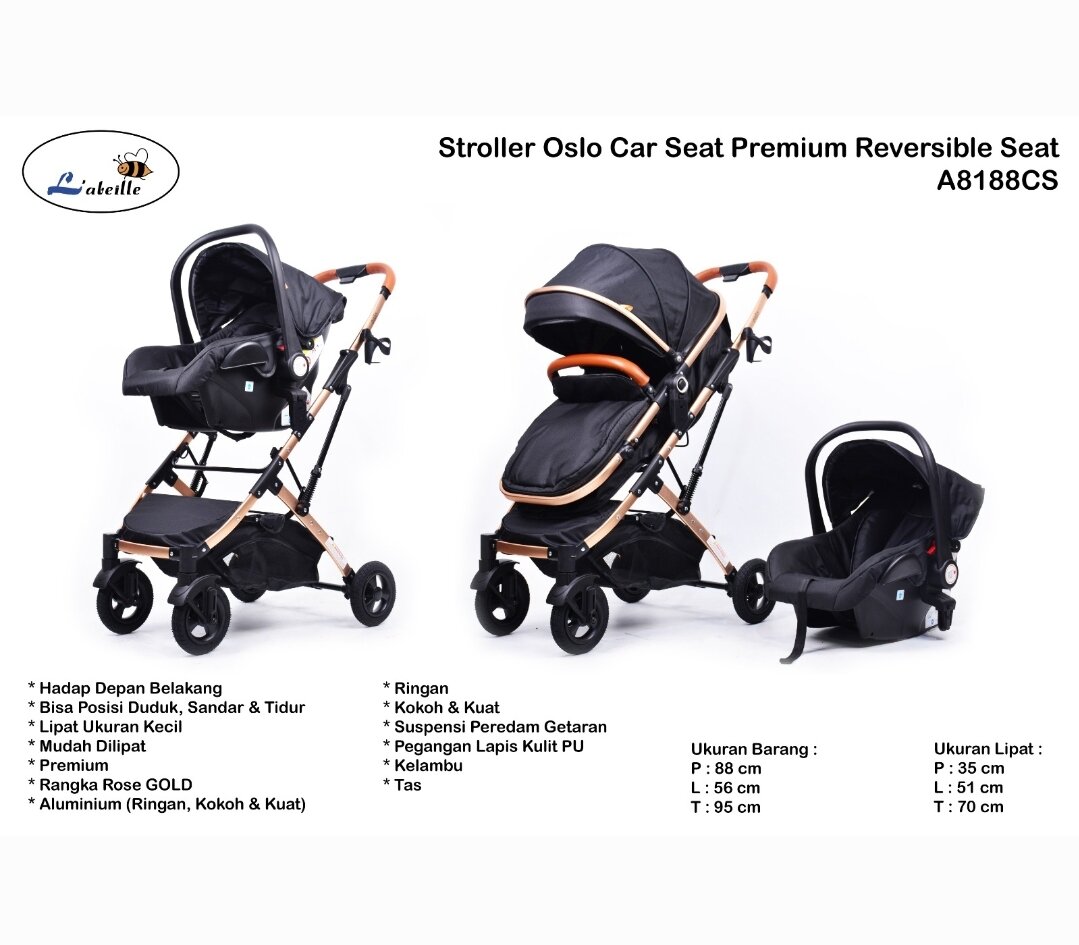 Stroller hotsell reversible ringan