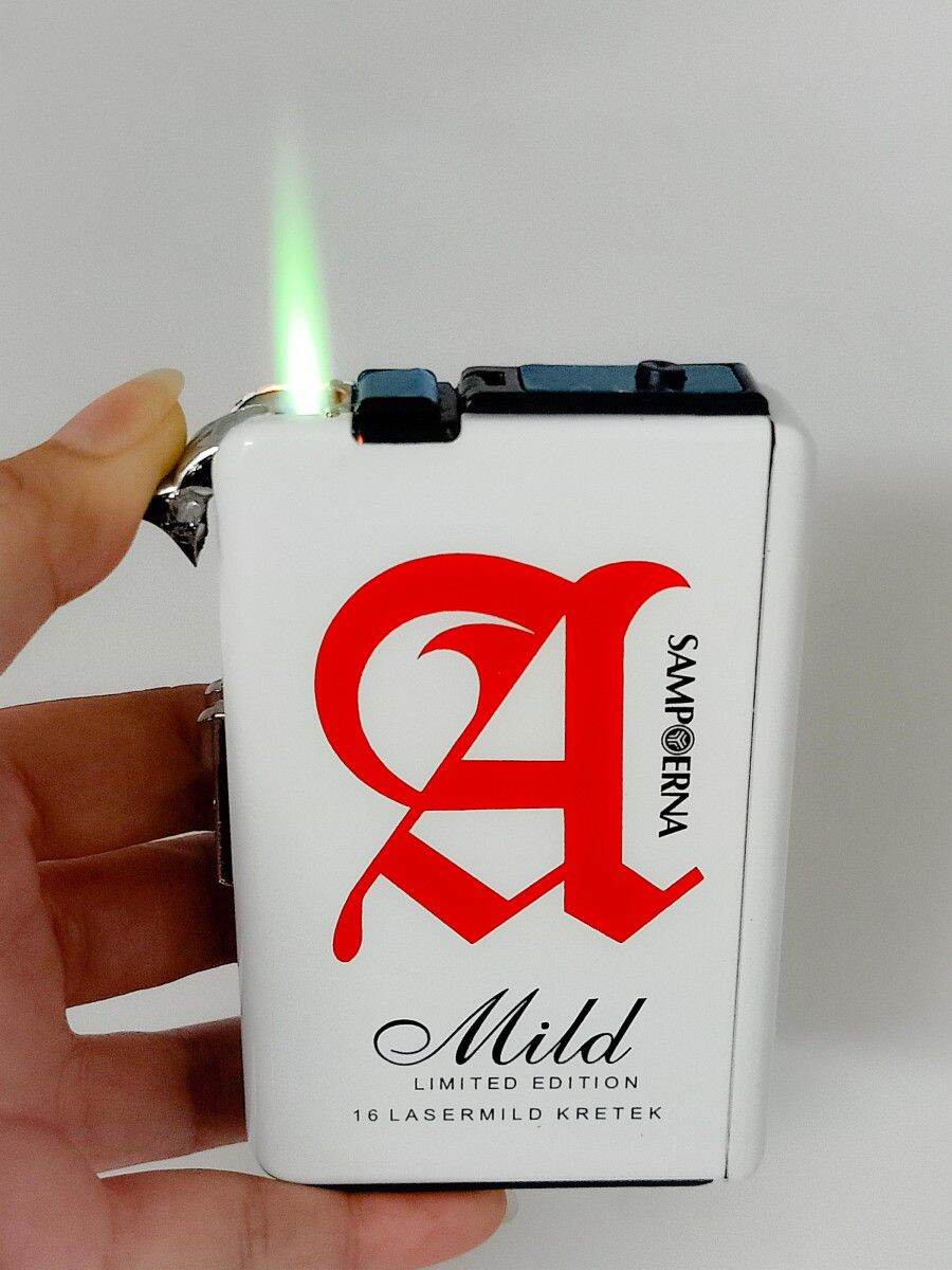 Kotak Rokok Plus Korek A Mild Putih / Kotak Rokok + Korek Motif Rokok ...