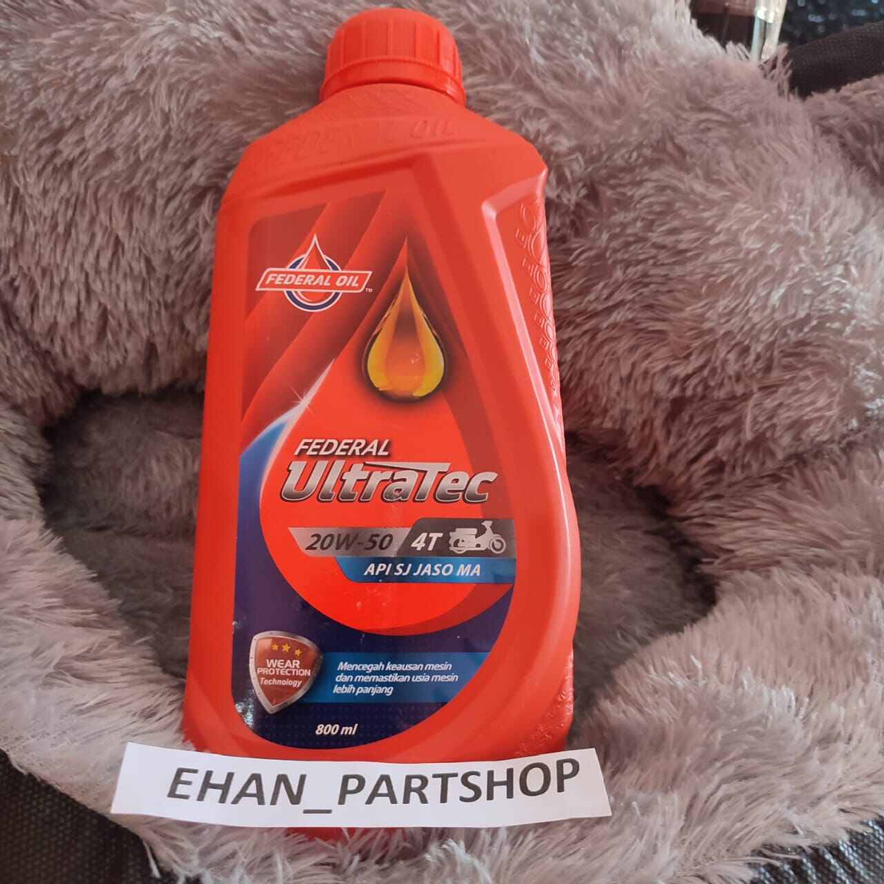 Oli motor federal ultratec 1 liter 20W50 Lazada Indonesia