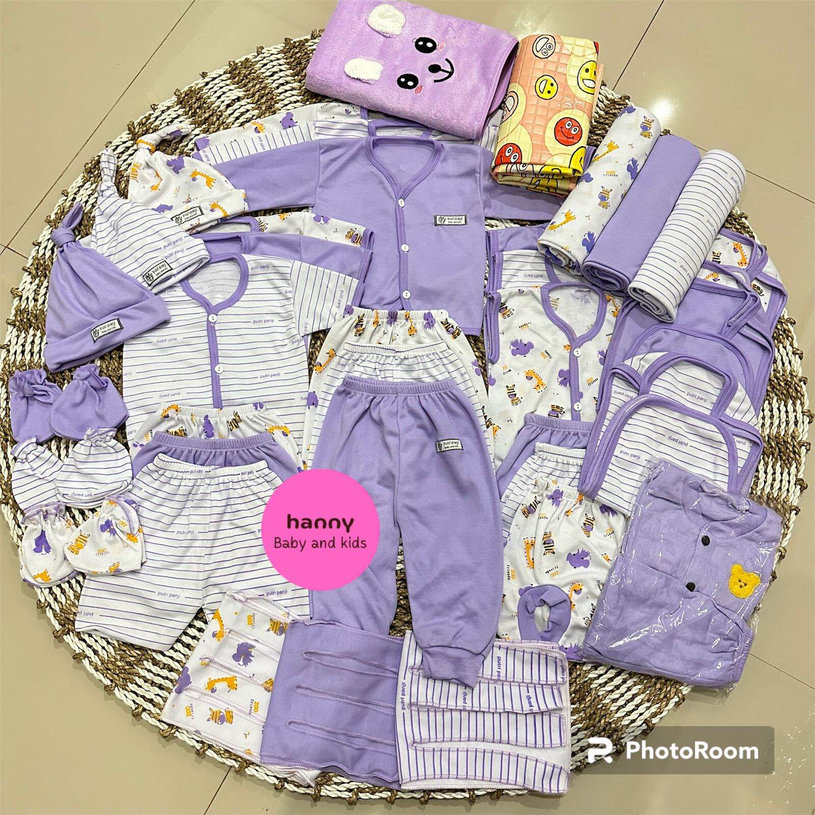 paket komplit perlengkapan bayi baru lahir seri Gemoy