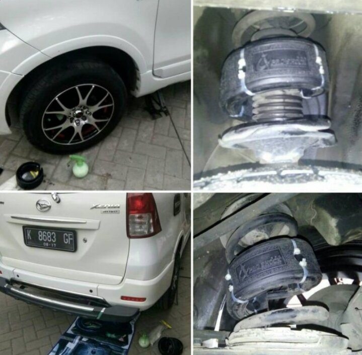 Sport Damper Buffer Avanza sepaket depan dan belakang garansi 2 tahun Harga 860,000 rupiah*Gratis Ongkir