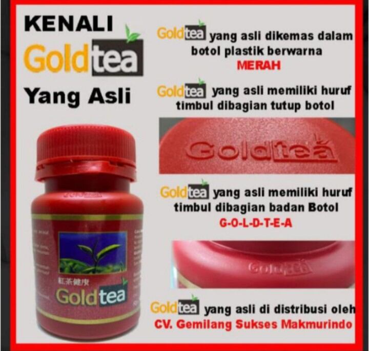 Goldtea Teh Hitam 48 Gr Kualitas Premium