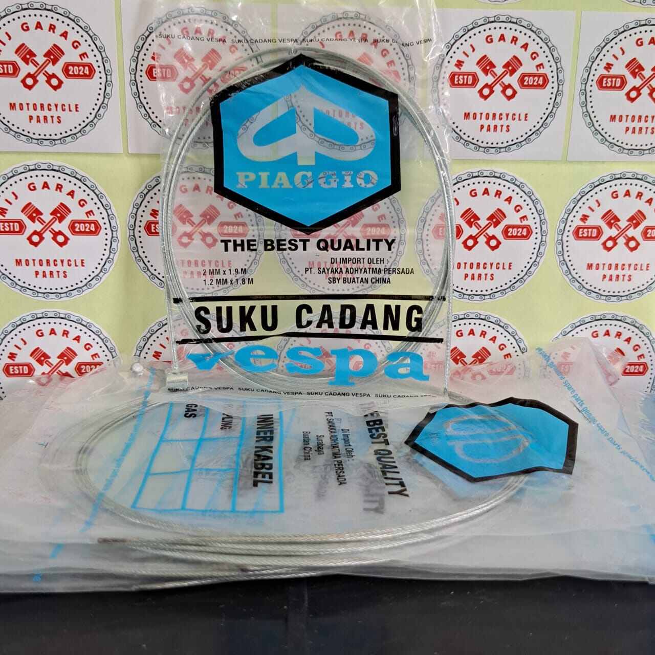 kabel kopling vespa universal Harga 2,850 rupiah*Gratis Ongkir