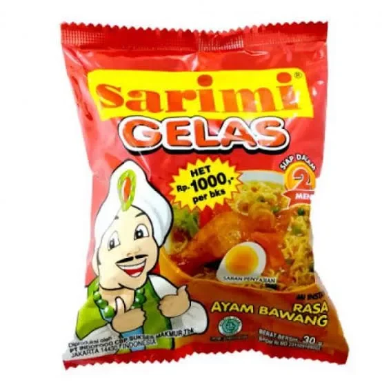 Mie Instan Sarimi Gelas Rasa Ayam Bawang 10x30g Lazada Indonesia