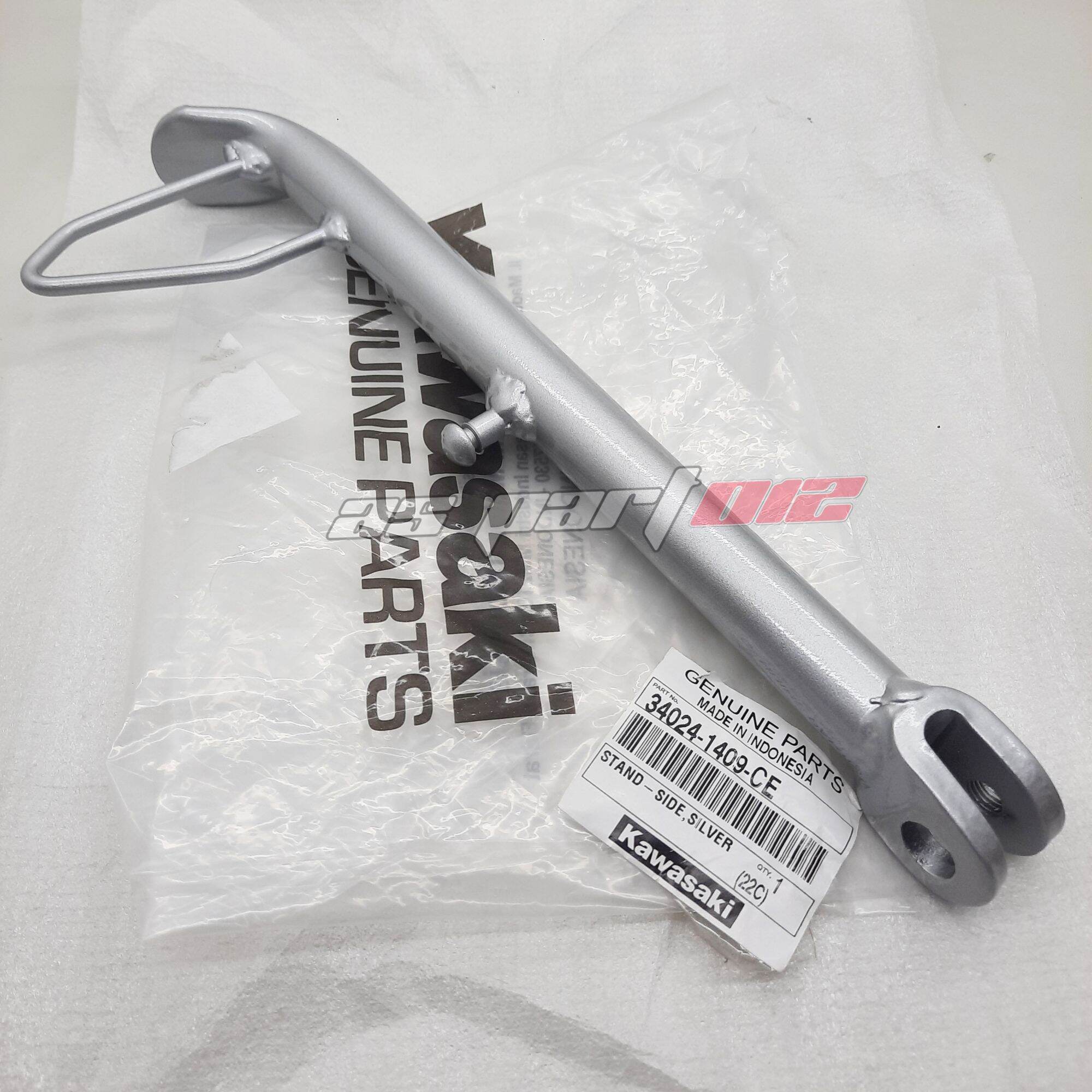 Standar Samping Ninja R Ss Silver Original Kawasaki Ce Lazada Indonesia